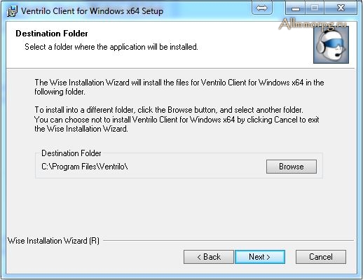 Ventrilo Server Windows Vista