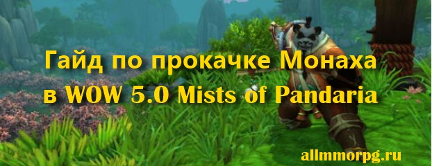 Прокачка монаха