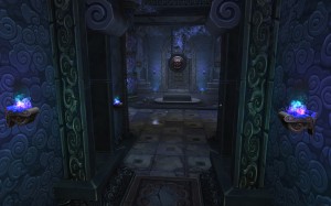 Темный зал гробницы