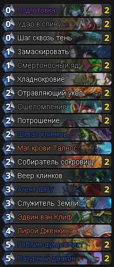 decklist