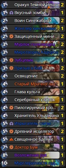 топ дека на паладина. Смотреть фото топ дека на паладина. Смотреть картинку топ дека на паладина. Картинка про топ дека на паладина. Фото топ дека на паладина