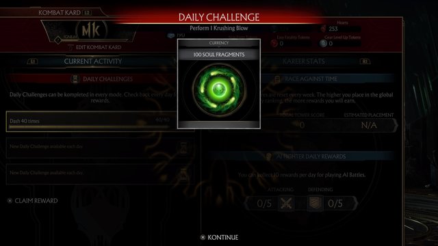 Mortal Kombat 11 - как фармить фрагменты душ
