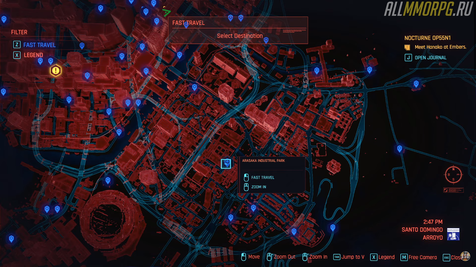 дом ви в cyberpunk на карте фото 5