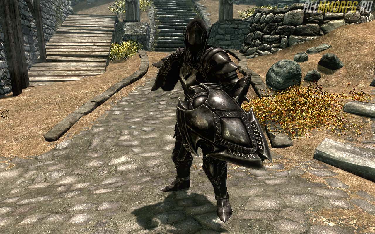 Ebony Armor Set The Elder Scrolls V Skyrim. 