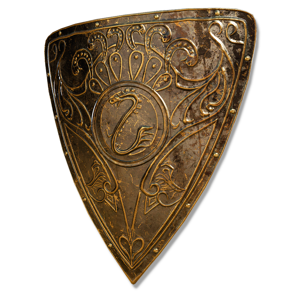 Изображение из игры: Латунный щит в Elden Ring